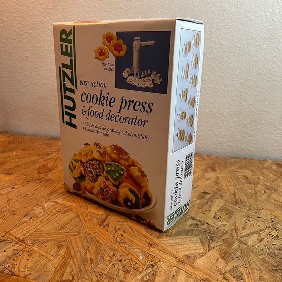 HUTZLER Kitchen Vintage Hutzler Easy Action Cookie Press Food